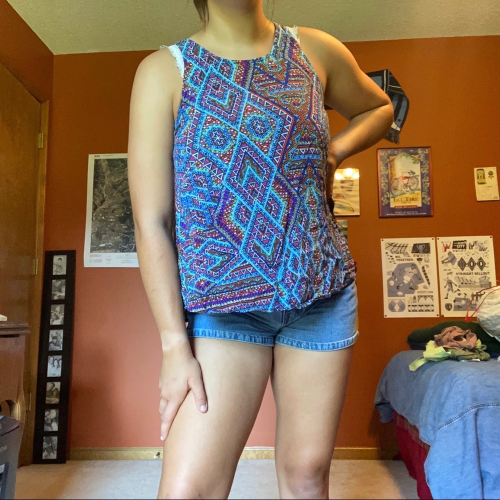Multicolored tank top
